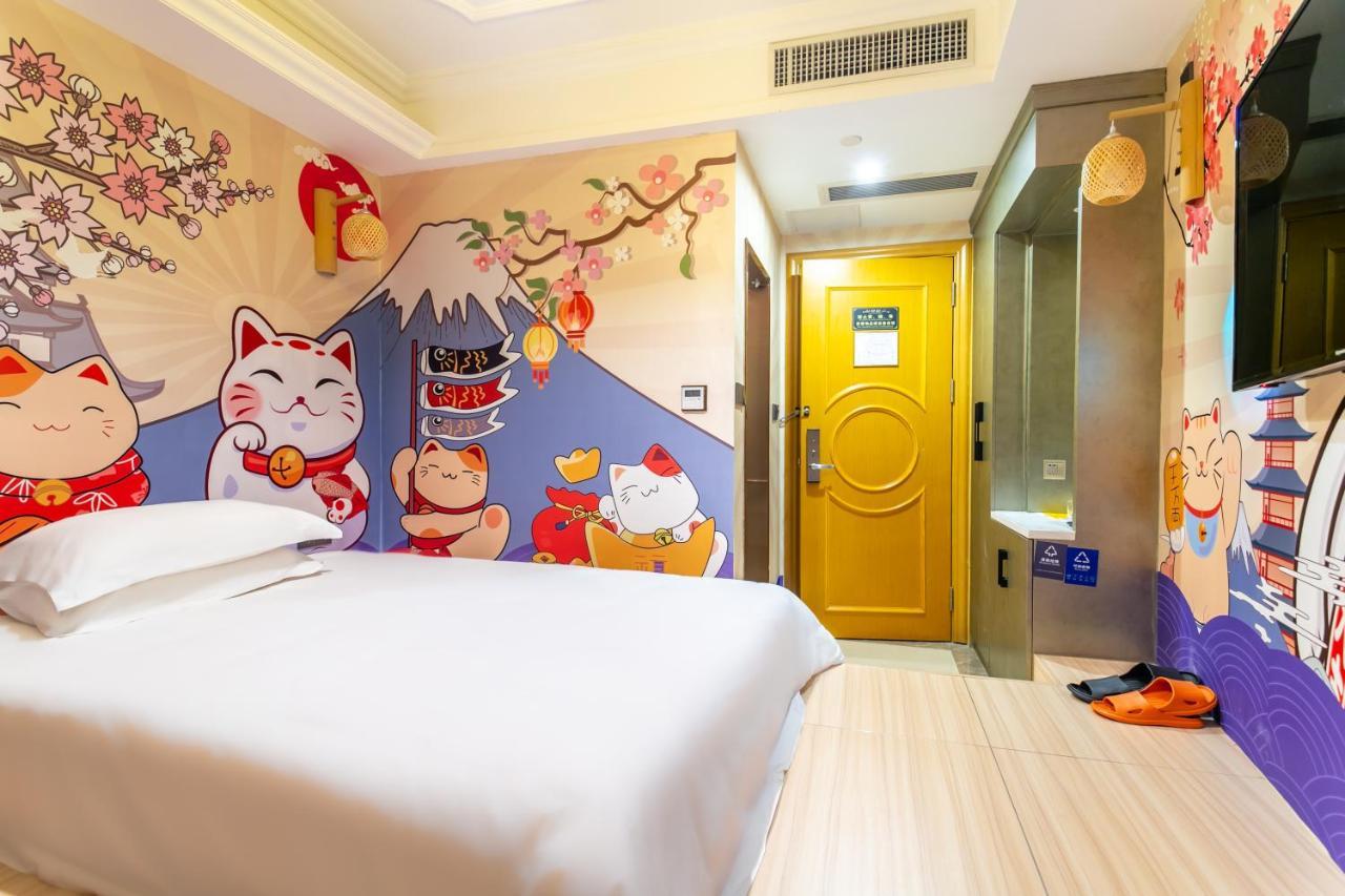 Puzzle Hotel - Zhongshan 8Th Road Chenjiaci Subway Station Branch Guangzhou Bagian luar foto